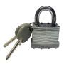 UBMOVE Padlock 1-1/2" Short Shank Heavy Laminated Chrome
