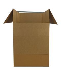 Shorty wardrobe boxes are specialized moving boxes designed for hanging and transporting clothing items |UBMOVE