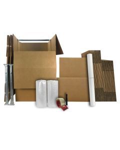 Boxengine Wardrobe Moving Boxes Kit #3 is a complete kit to do your packing and protect your goods during transit 