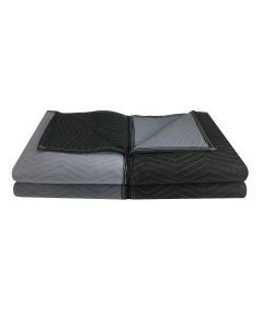 weighted black and white blankets