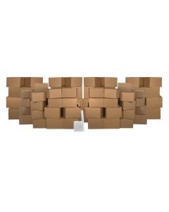 Boxengine Basic Moving Boxes Kit #6 Kit Content: 70 Boxes and Supplies