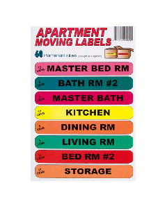 Apartment Moving Labels